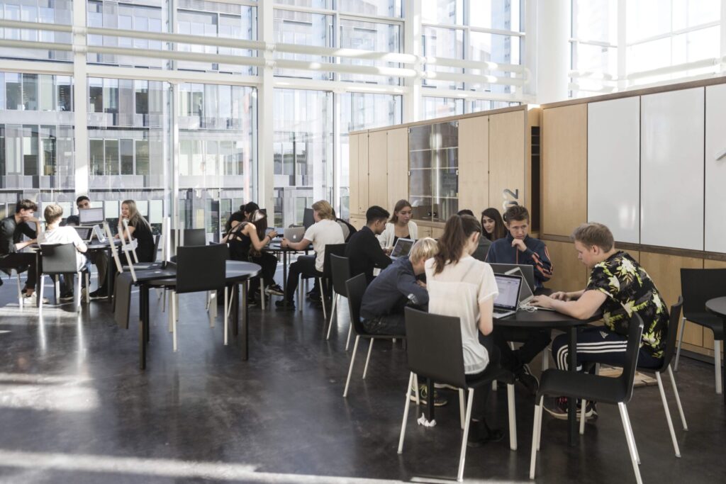 Ørestad Gymnasium Arkitektur bygning55