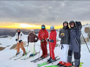 Skitur med idræt